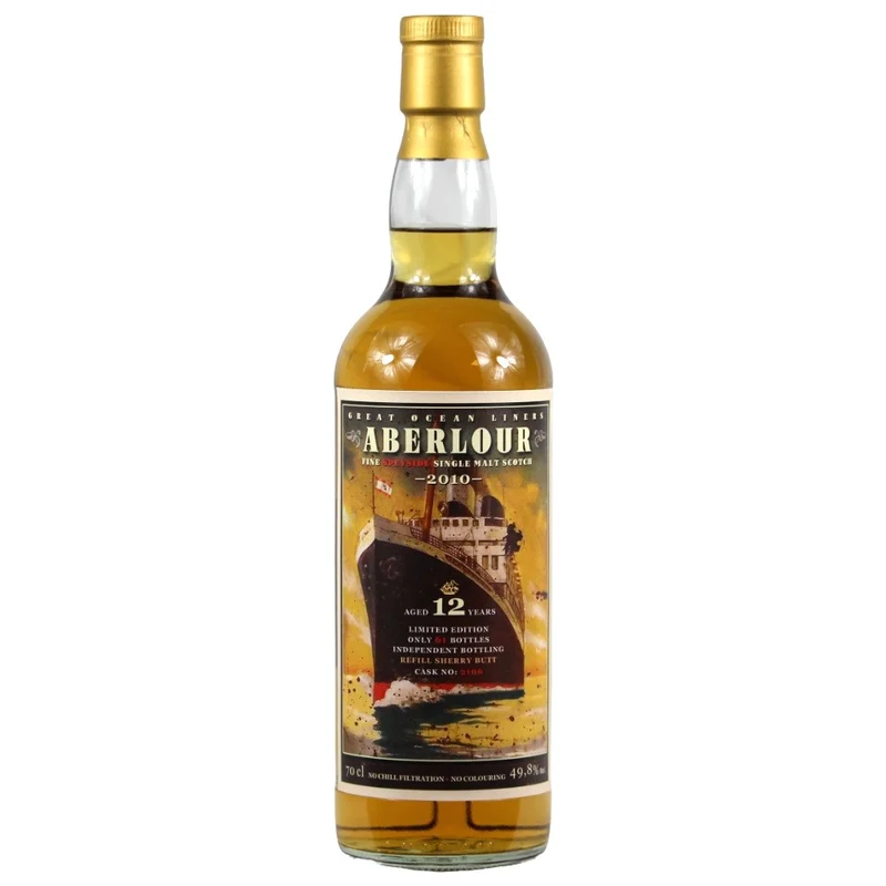 Aberlour 12 Jahre Great Ocean Liners Jack Wiebers Cask #2106 49,8% 0,7l
