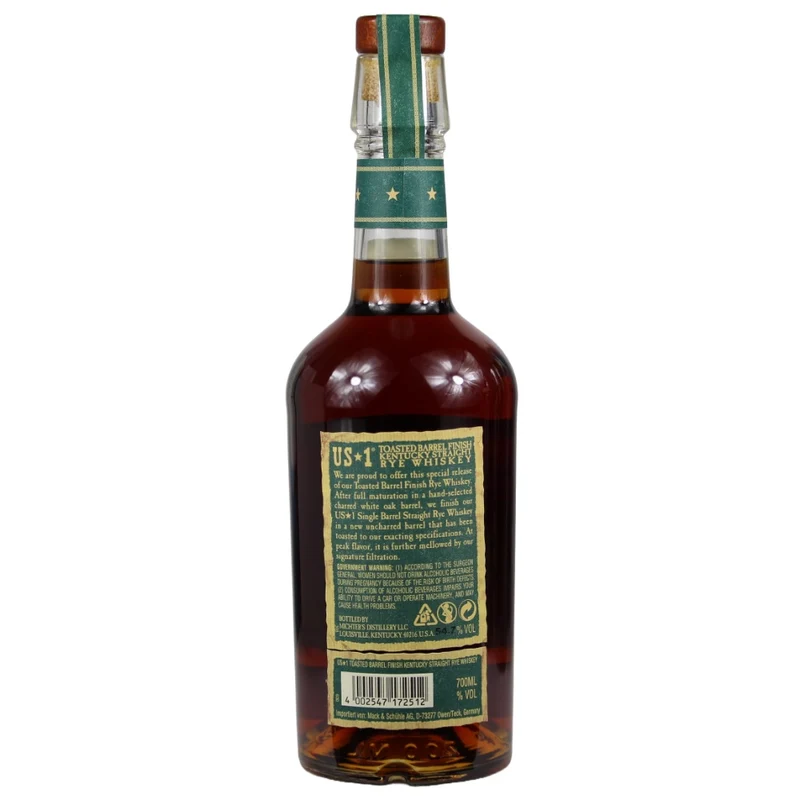 Michter's Rye Barrel Strength Toasted Barrel Finish 54,7% 0,7l