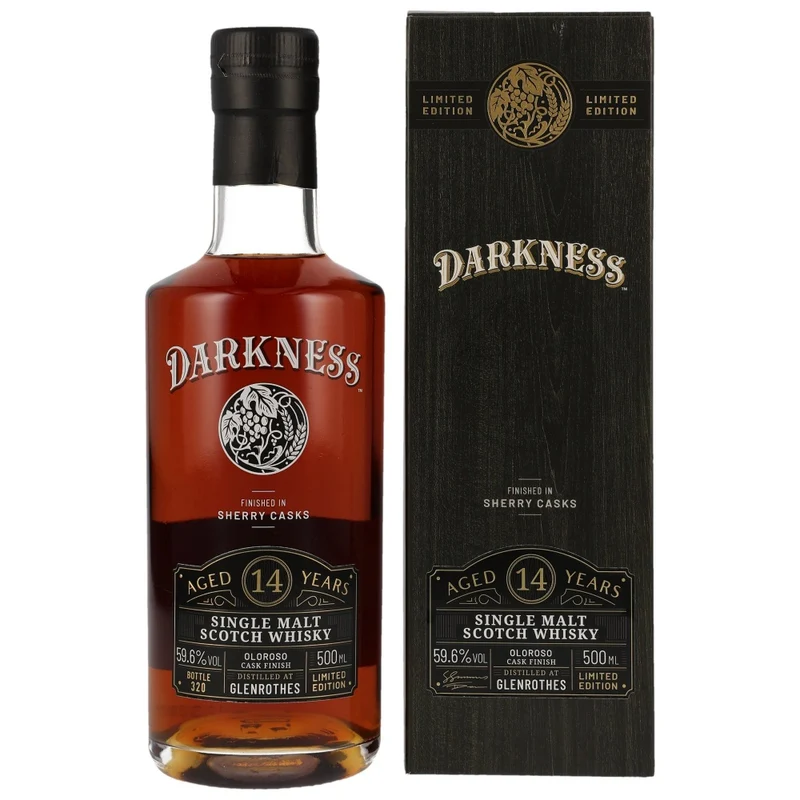 Glenrothes 14 Jahre Darkness Oloroso Cask 59,6% 0,5l