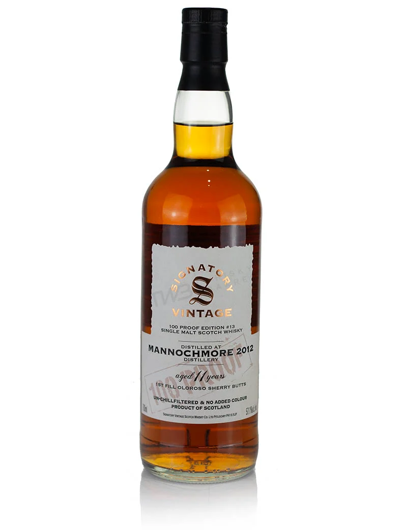 Mannochmore 11 Year Old 2012 Signatory 100-Proof Edition #13