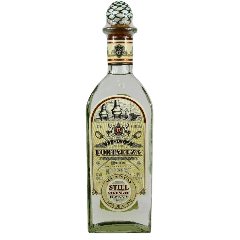 Fortaleza Tequila Still Strength Blanco 100% Stone Crushed Agave 46% 0,7l