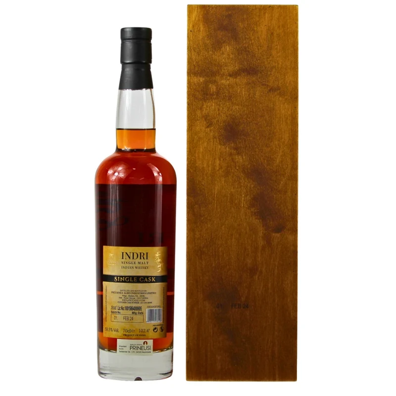 Indri Single Cask Ex-Wine #226 58,5% 0,7l