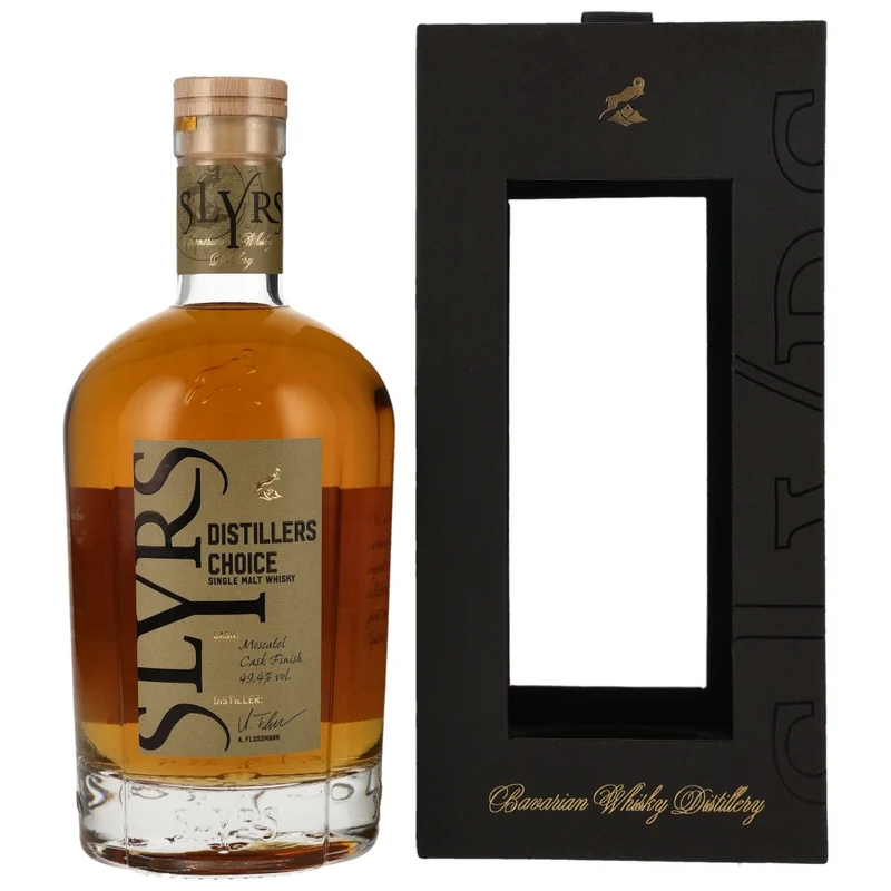 Slyrs Moscatel Cask Finish Distillers Choice 49,4% 0,7l