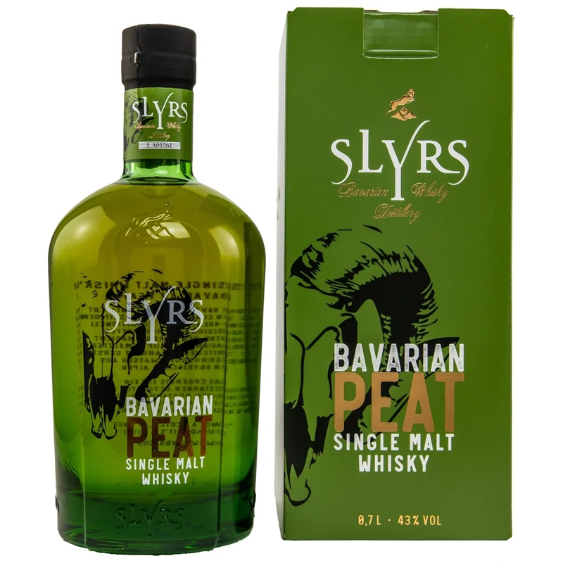 Slyrs Bavarian Peat Single Malt Whisky 43% 0,7l
