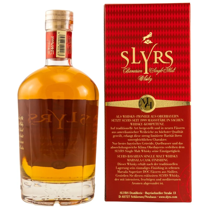 Slyrs Marsala Cask Finish Single Malt Whisky 46% 0,7l
