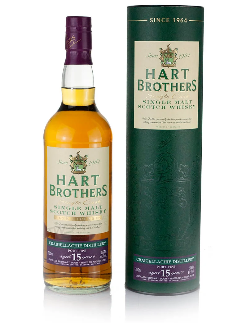 Craigellachie 15 Year Old 2008 Hart Brothers Port Pipe