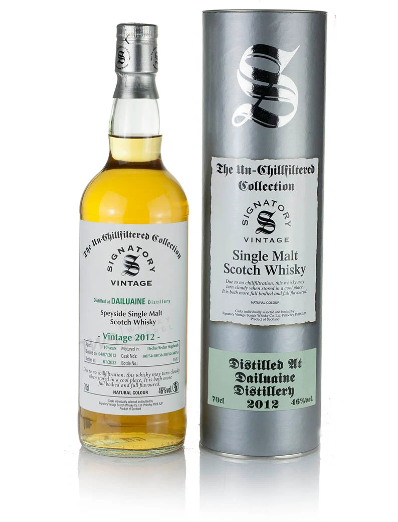 Dailuaine 10 Year Old 2012 Signatory Un-Chillfiltered