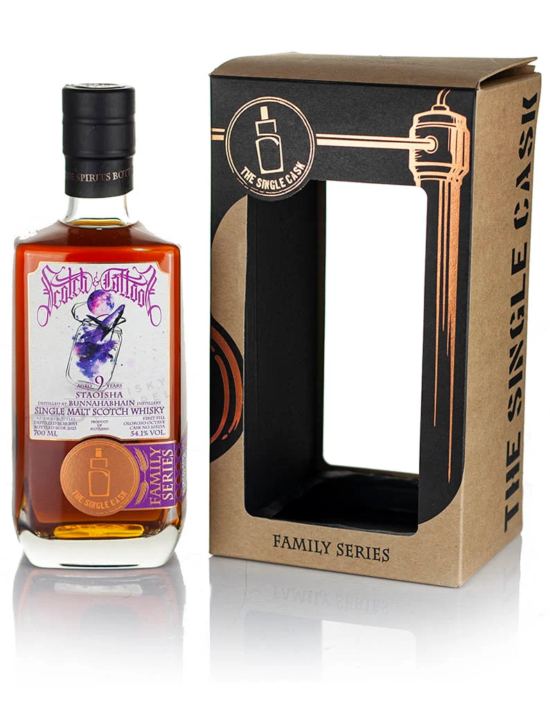 Bunnahabhain (Staoisha) 9 Year Old 2013 Scotch & Tattoo's TSC (2023)