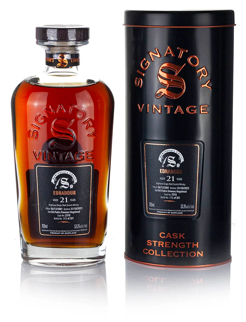 Edradour 21 Year Old 2001 Signatory Symington’s Choice