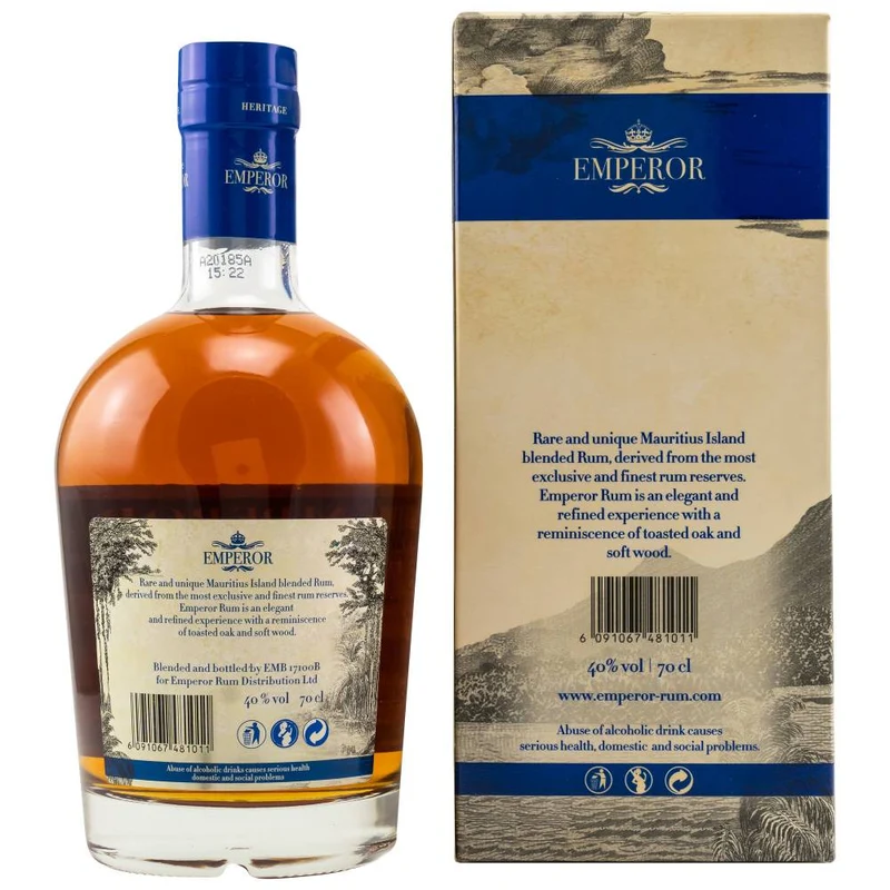 Emperor Heritage Mauritian Rum 40% 0,7l