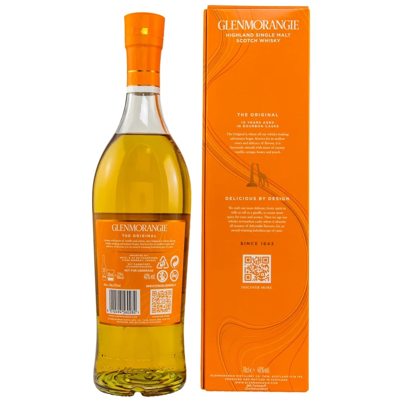 Glenmorangie 10 Jahre Orginal 40% 0,7l