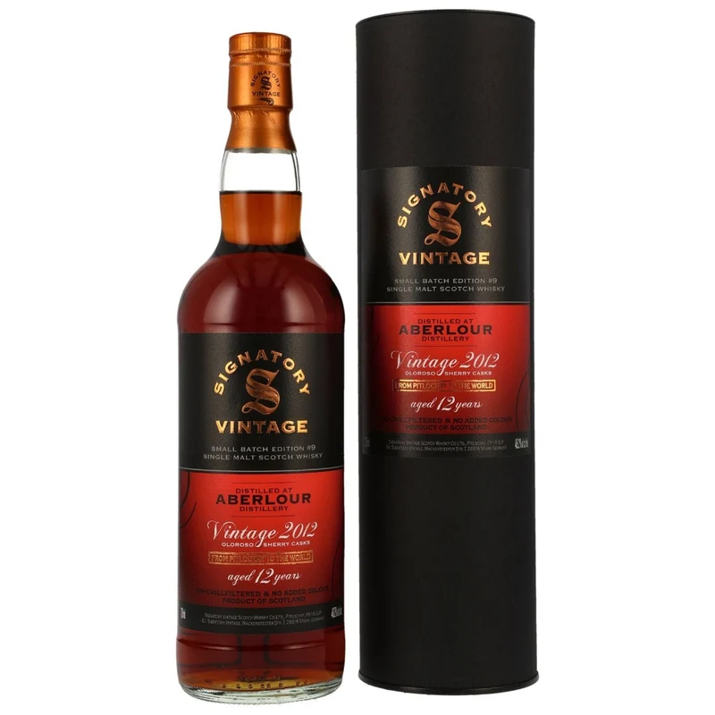 Aberlour 12 Jahre 2012/2023 Small Batch Release #9 48,2% 0,7l