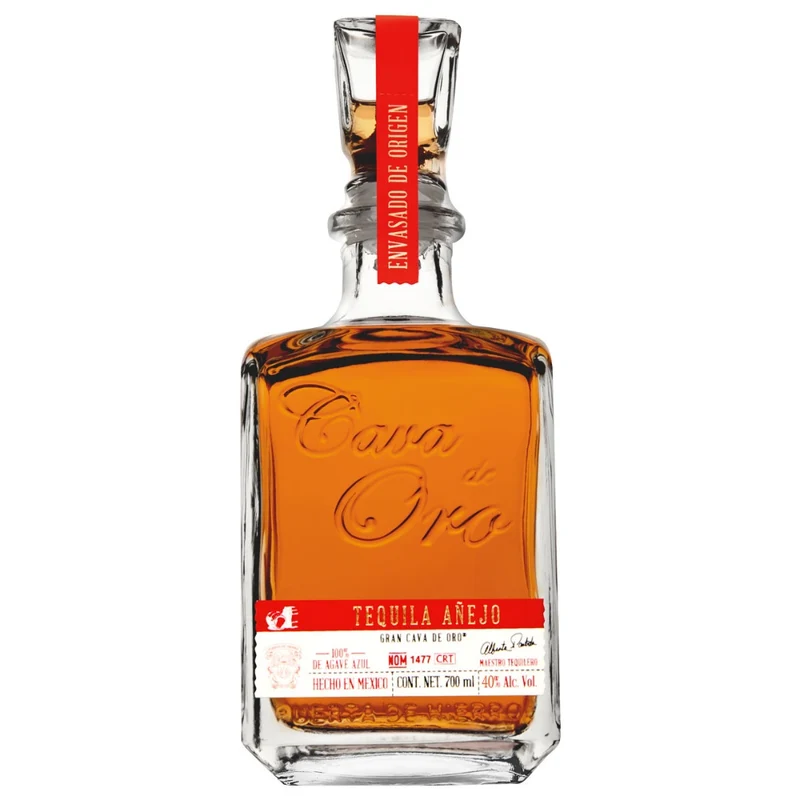 Cava de Oro Tequila Añejo 100% De Agave 40% 0,7l