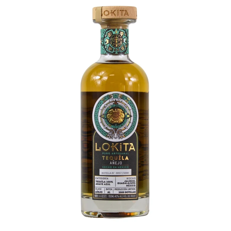 Lokita Tequila Anejo 100% De Agave 40% 0,7l