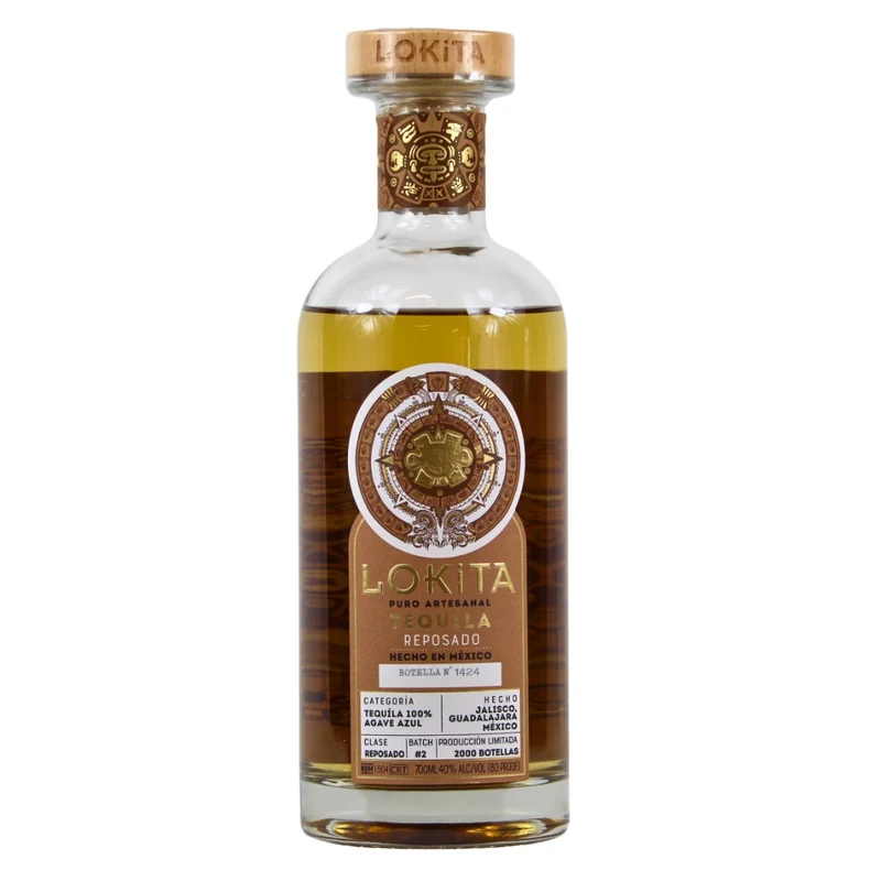 Lokita Tequila Reposado 100% De Agave 40% 0,7l