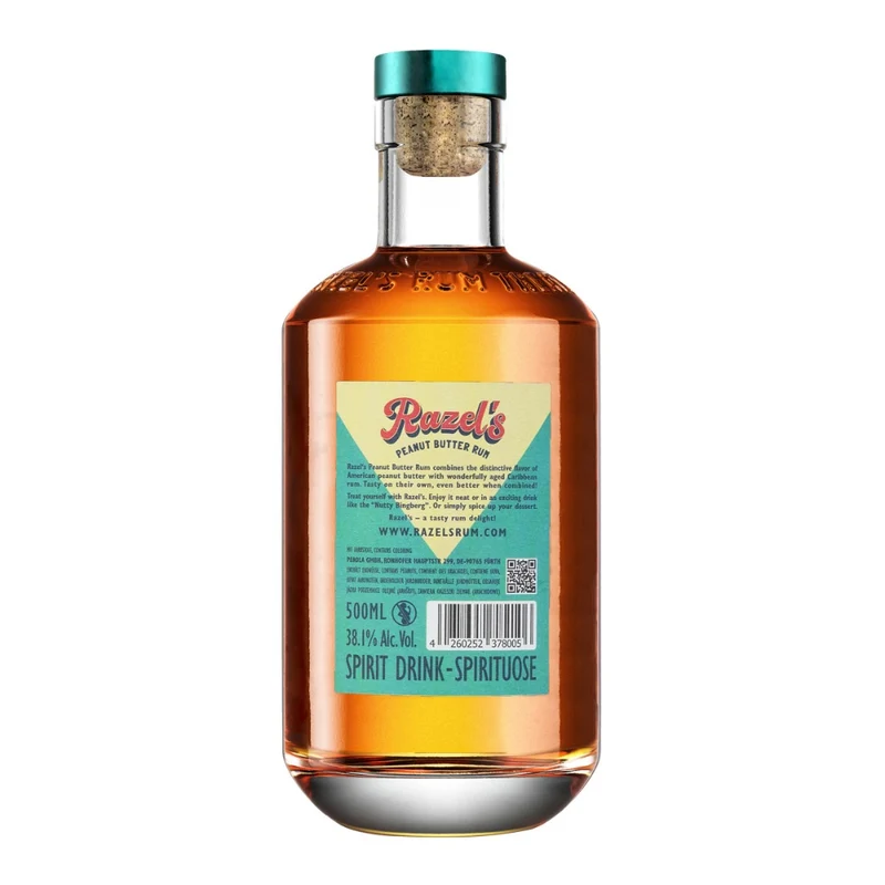 Razel´s Peanut Butter Rum 38,1% 0,5l