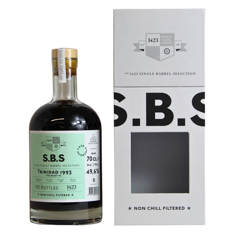 SBS Trinidad Rum 29 Jahre 1993/2022 Single Cask Rum 49,6% 0,7l