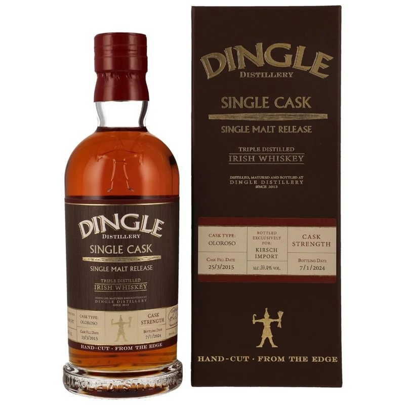Dingle 8 Jahre 2015/2024 Single Cask for Germany 59,4% 0,7l