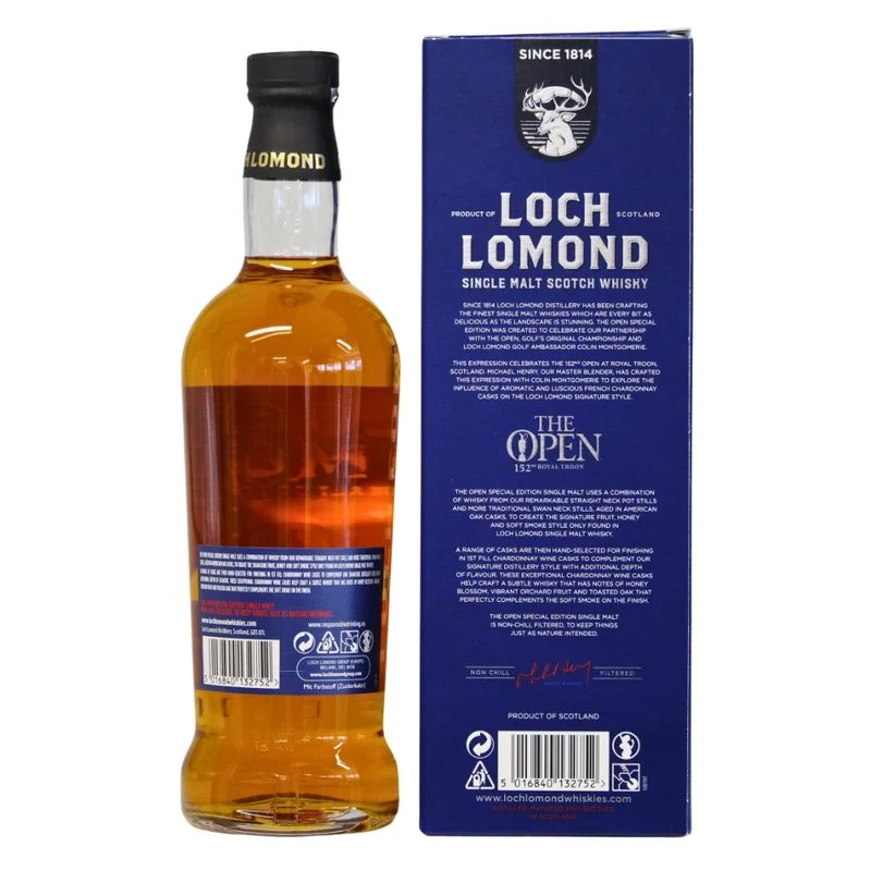 Loch Lomond The Open Special Edition 2024 Chardonnay Wine 46% 0,7l
