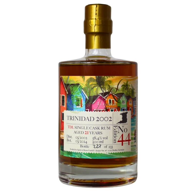 TDL 21 Jahre Single Cask Rumclub Private Selection Ed.44 58,4% 0,5l