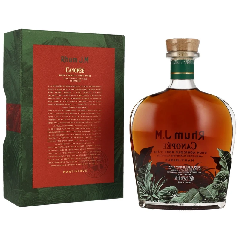 Rhum J.M Canopée Martinique Rhum Agricole Hors D'âge 46% 0,7l