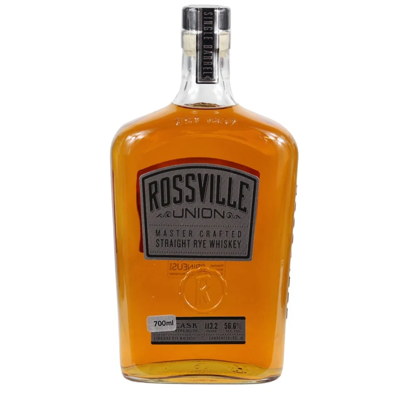 Rossville Single Barrel Straight Rye Whiskey 56,6% 0,75l