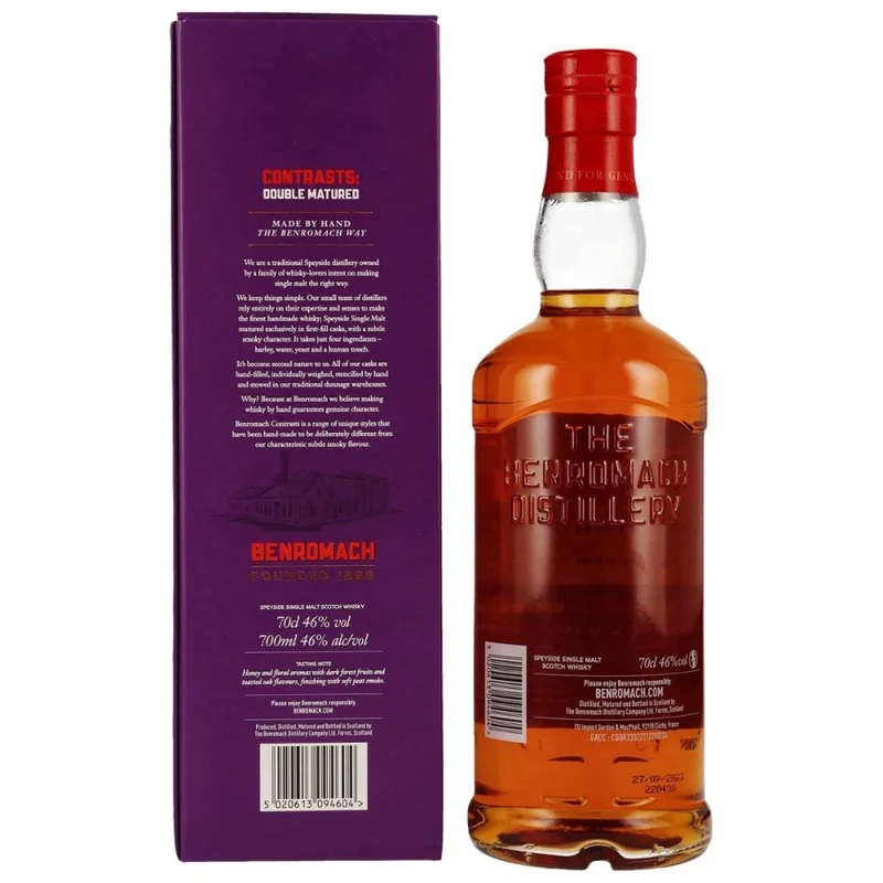 Benromach 2011/2023 Double Matured Bordeaux Wine Cask 46% 0,7l