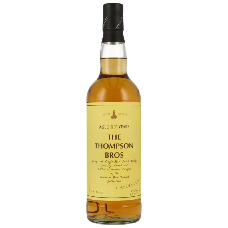 Secret Speyside 17 Jahre Thompson Bros. 54,4% 0,7l