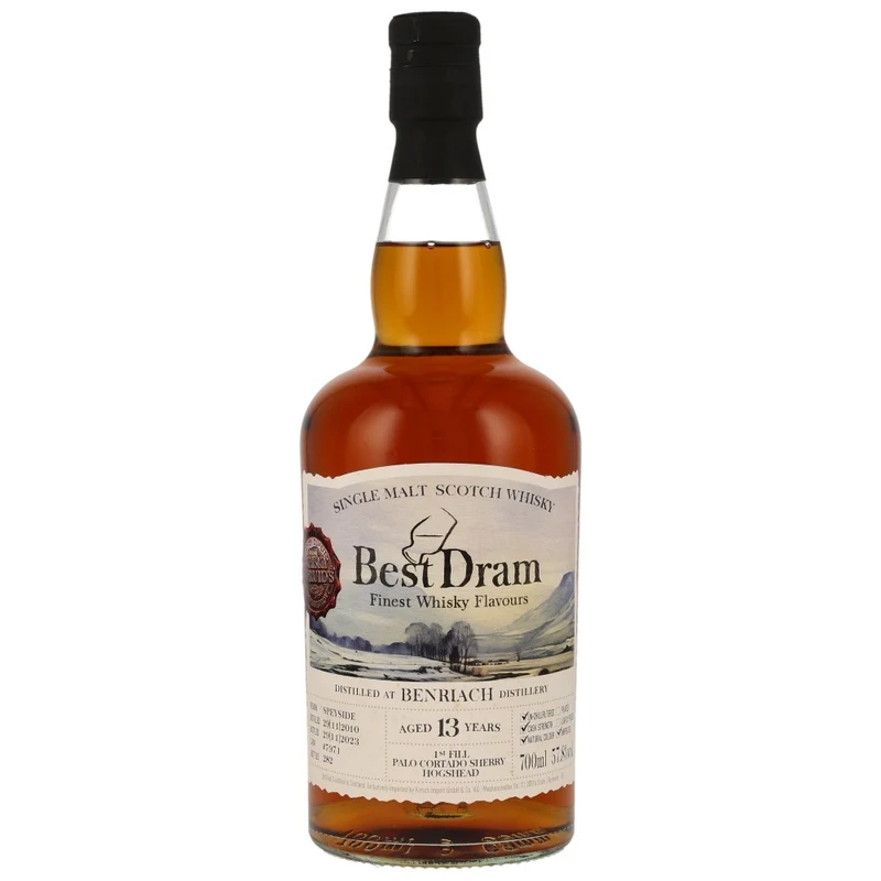 Benriach 13 Jahre Palo Cortado Cask #7971 Best Dram 57,8% 0,7l