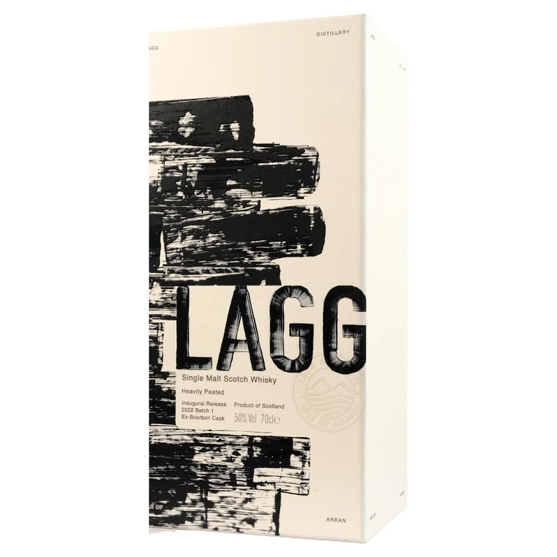 Lagg Inaugural Release 2022 Batch 1, Ex-Bourbon Cask