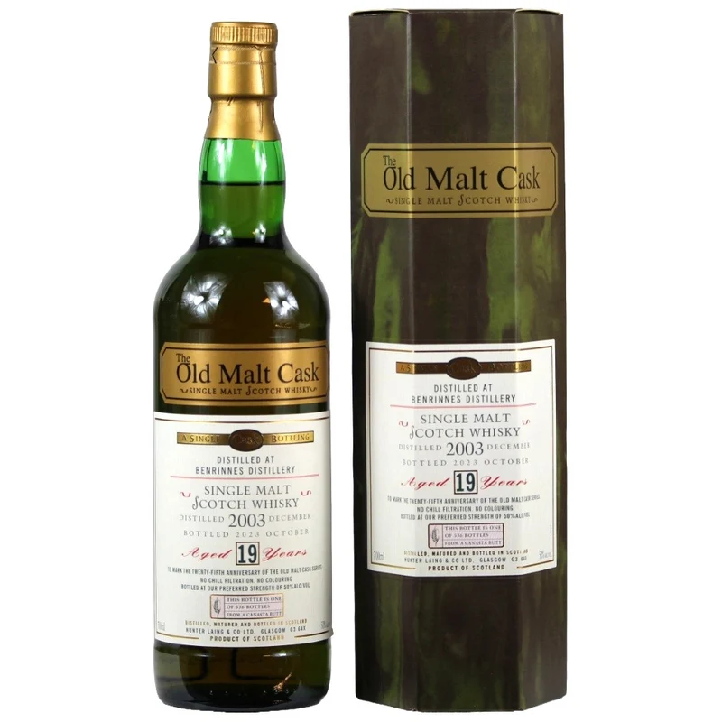 Benrinnes 19 Jahre Old Malt Cask 25th Anniversary 50% 0,7l