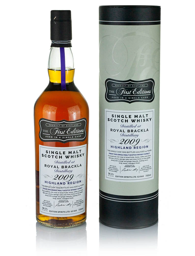 Royal Brackla 14 Year Old 2009 First Editions (2023)
