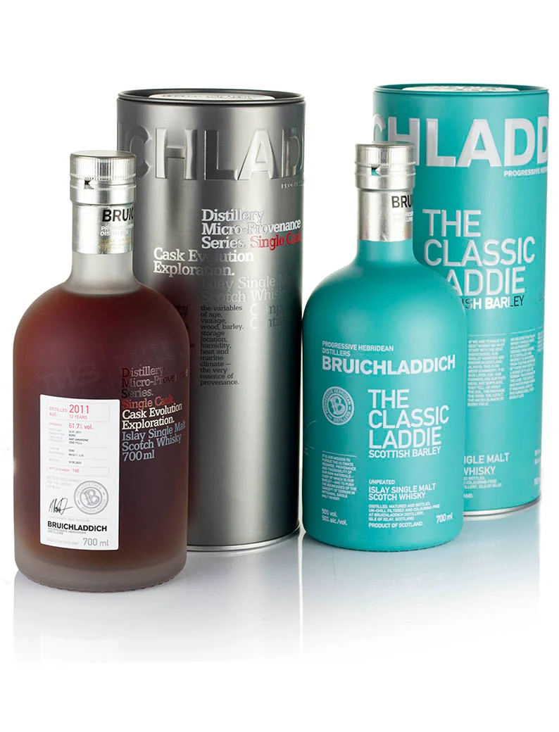 Bruichladdich 12 Year Old 2011 Bere Micro Provenance Bundle