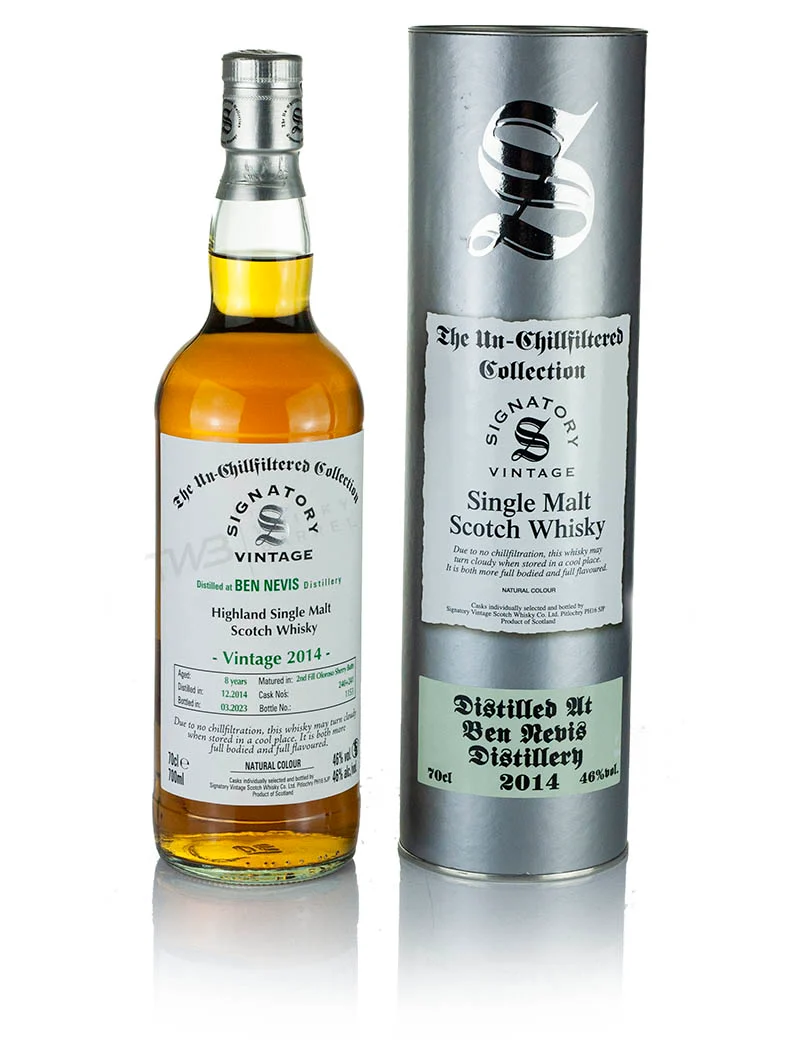 Ben Nevis 8 Year Old 2014 Signatory Un-Chillfiltered
