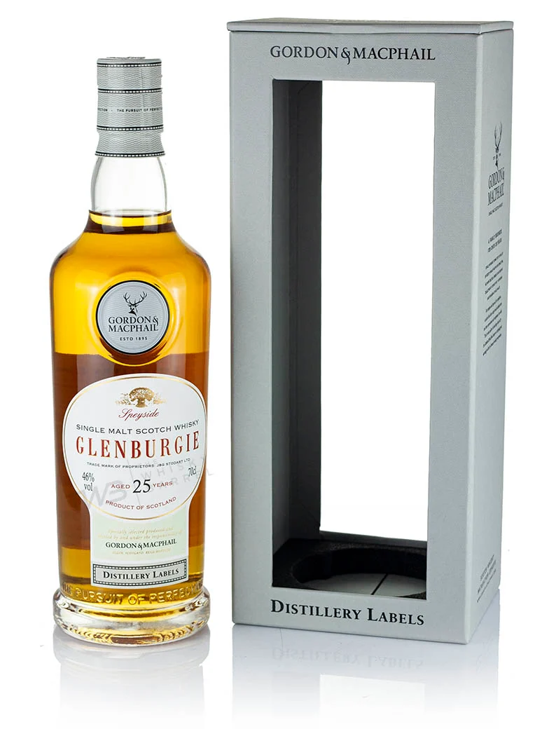 Glenburgie 25 Year Old Distillery Labels Gordon & MacPhail