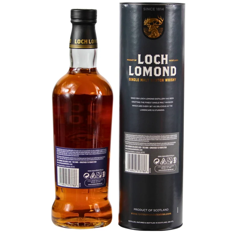 Loch Lomond The Nine 1st Fill Bodeaux Red Wine Hogshead #1 55% 0,7l