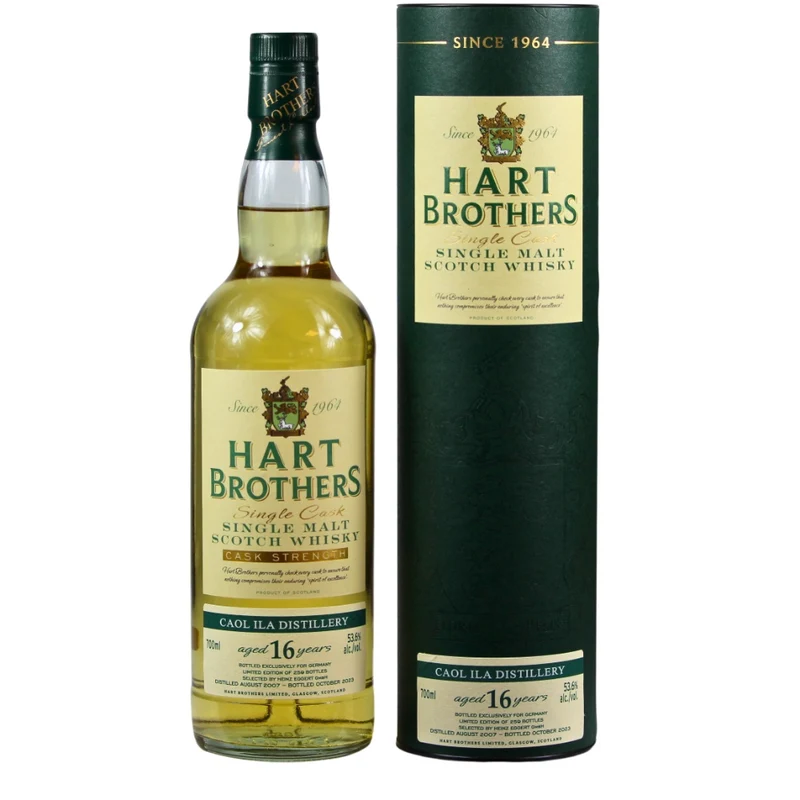 Caol Ila 16 Jahre Single Cask Hart Brothers 53,6% 0,7l