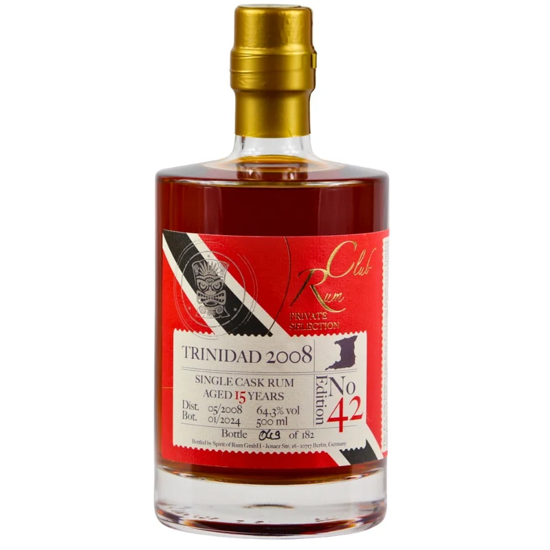 Rumclub Private Selection Ed.42 Trinidad 15 Jahre 64,3% 0,5l