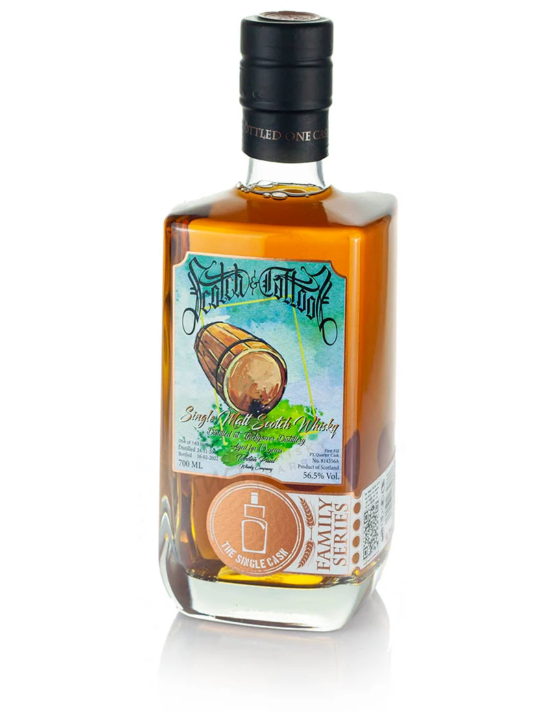 Inchgower 13 Year Old 2008 Scotch & Tattoo's The Single Cask