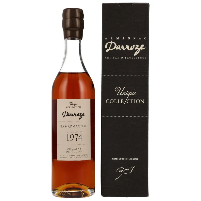 Darroze Armagnac 50 Jahre 1974/2024 Domaine de Tucom 46% 0,2l
