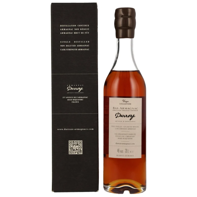 Darroze Armagnac 50 Jahre 1974/2024 Domaine de Tucom 46% 0,2l