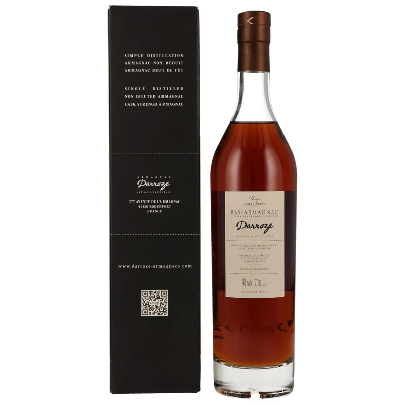Darroze Armagnac 44 Jahre 1980/2024 Domaine de Monturen 40% 0,7l