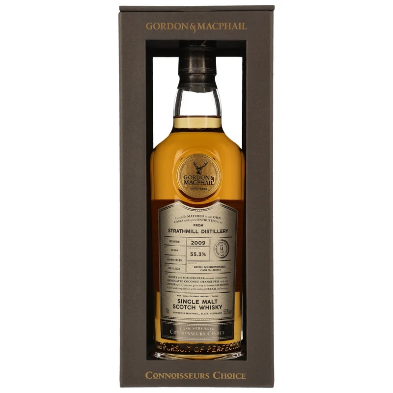 Strathmill 14 Jahre 2009/2023 Connoisseurs Choice G&M Cask #802553 55,3% 0,7l