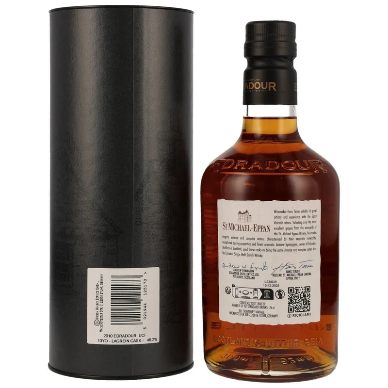 Edradour 13 Jahre 2010/2023 Lagrein Cask #1 48,2% 0,7l