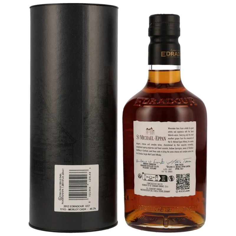 Edradour 11 Jahre 2012/2023 Merlot Cask #1 48,2% 0,7l