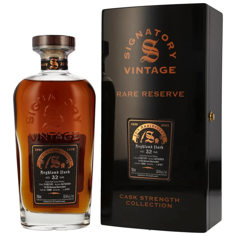 Highland Park 32 Jahre SV 35th Anniversary Cask #15088 53,4% 0,7l