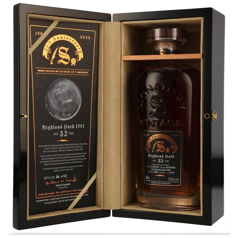 Highland Park 32 Jahre SV 35th Anniversary Cask #15088 53,4% 0,7l
