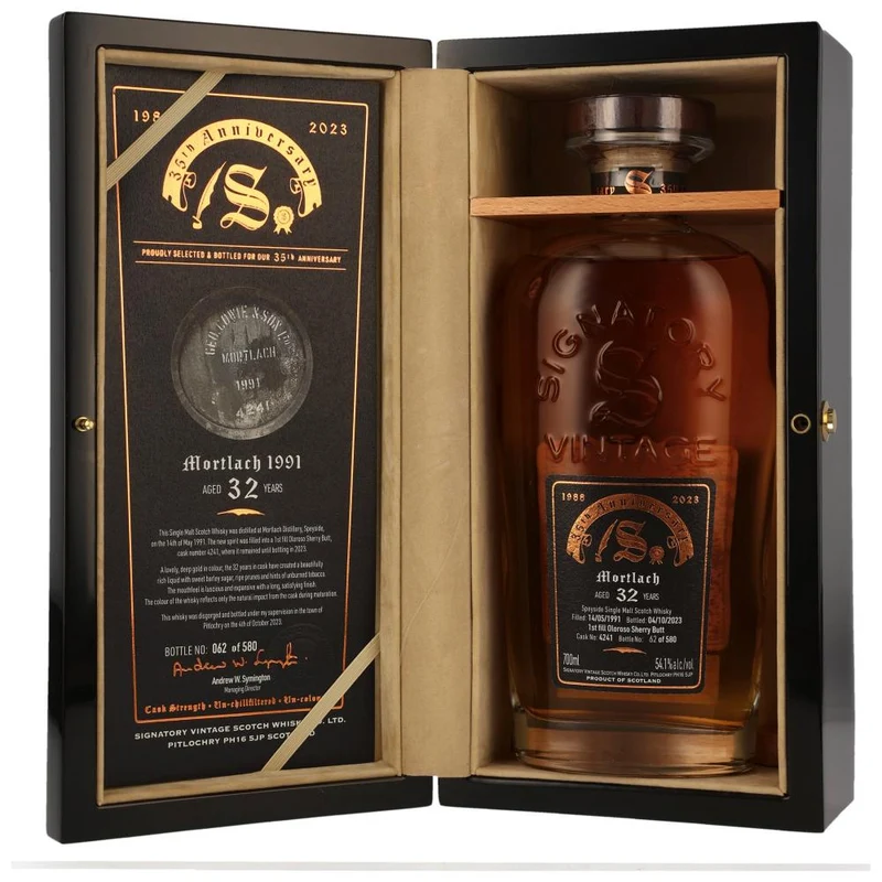 Mortlach 32 Jahre SV 35th Anniversary Cask #4241 54,1% 0,7l