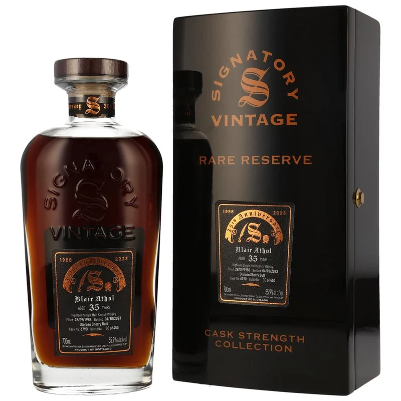 Blair Athol 35 Jahre SV 35th Anniversary Cask #6790 55,9% 0,7l
