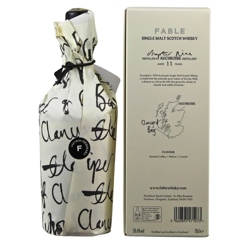 Auchroisk 11 Jahre Fable Whisky Chapter 9 Storm Cask #807752 58,6% 0,7l